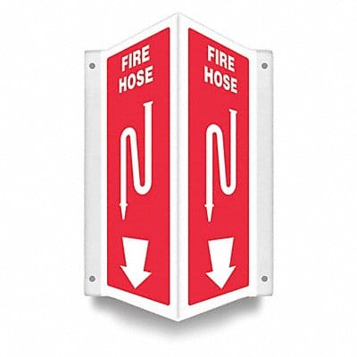 Safety Sign 12 in x 7 1/2 in PETG