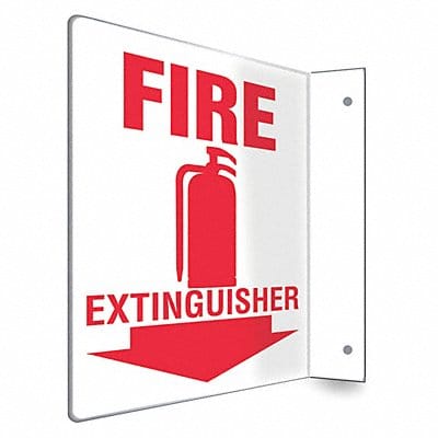 Safety Sign 8 in x 8 in PETG