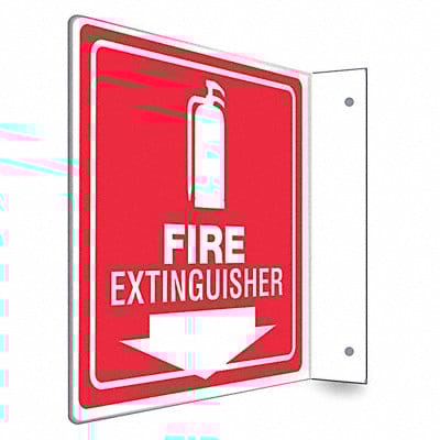 Safety Sign 8 in x 8 in PETG