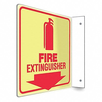 Safety Sign 8 inx8 in PETG