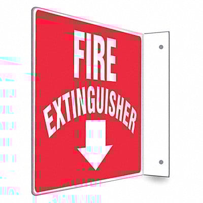 Safety Sign 8 in x 12 in PETG