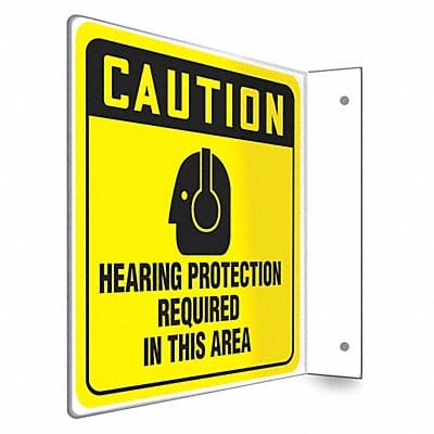 Safety Sign 8 inx8 in PETG