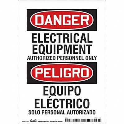Safety Sign 7 inx5 in Vinyl