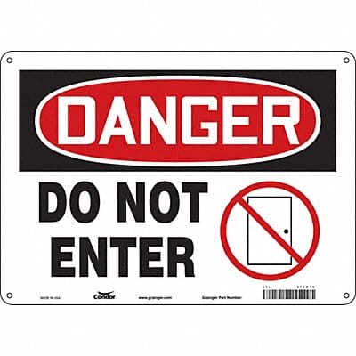 Safety Sign 10 in x 14 in Vinyl Safety Sign 10 in x 14 in Vinyl