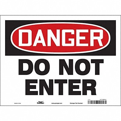 Safety Sign 18 in x 24 in Vinyl