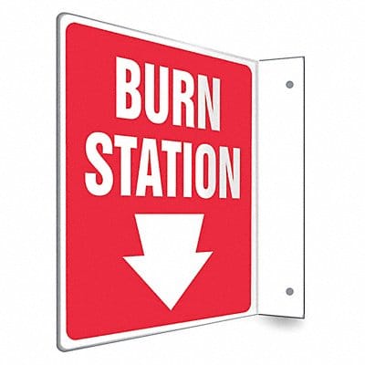 Safety Sign 8 in x 8 in PETG