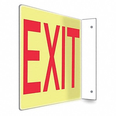 Safety Sign 8 inx12 in PETG