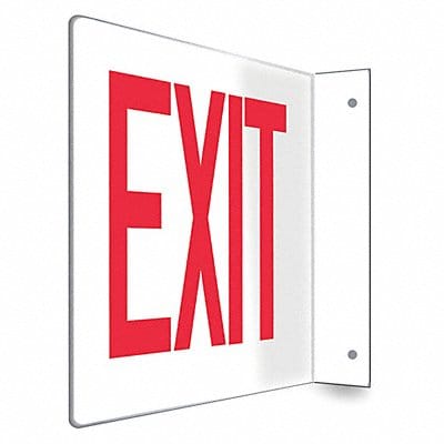 Safety Sign 8 in x 12 in PETG