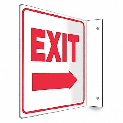 Safety Sign 8 in x 8 in PETG