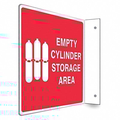 Safety Sign 8 inx8 in PETG