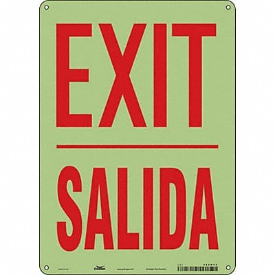 K1873 Safety Sign 14 inx10 in Polyethylene
