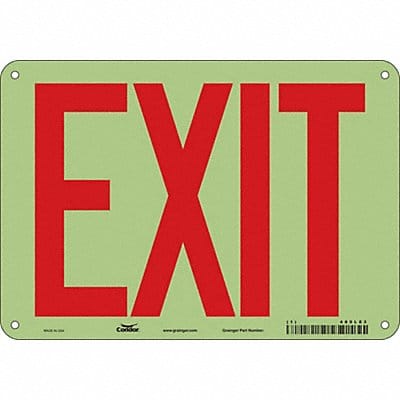 Safety Sign 7 inx10 in Polyethylene