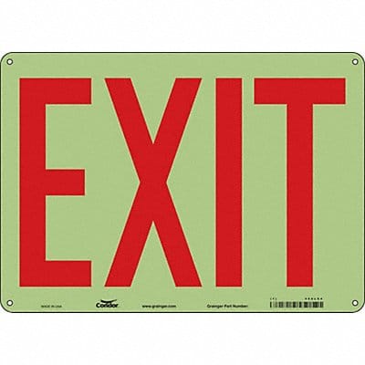 Safety Sign 10 inx14 in Polyethylene
