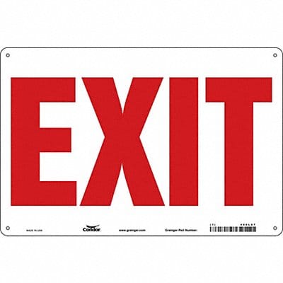 J7040 Safety Sign 24 in x 36 in Polyethylene