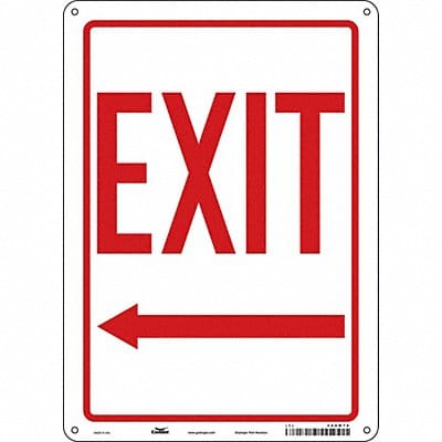 J7047 Safety Sign 14 in x 10 in Aluminum