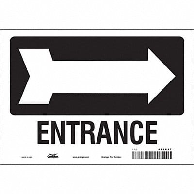 Safety Sign 7 in x 10 in Vinyl