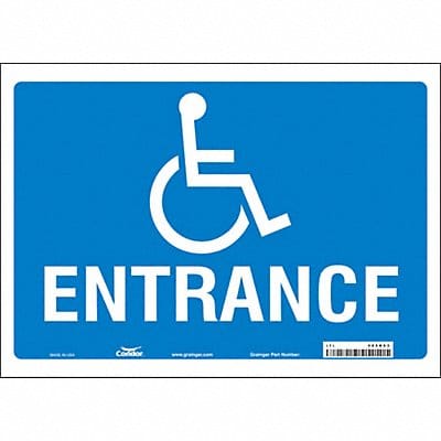 Safety Sign 10 in x 14 in Vinyl