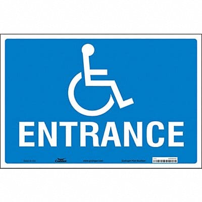Safety Sign 12 in x 18 in Vinyl