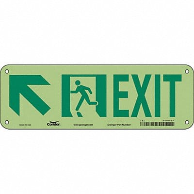 Safety Sign 7 in x 21 in Aluminum