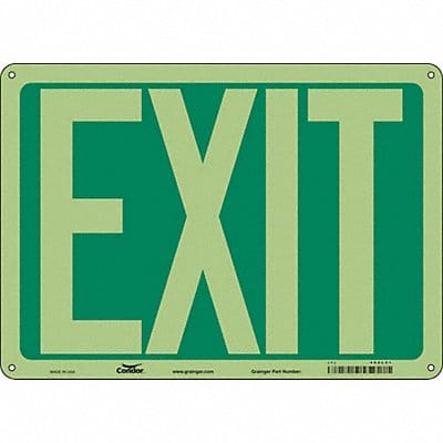 K1849 Safety Sign 10 inx14 in Polyethylene