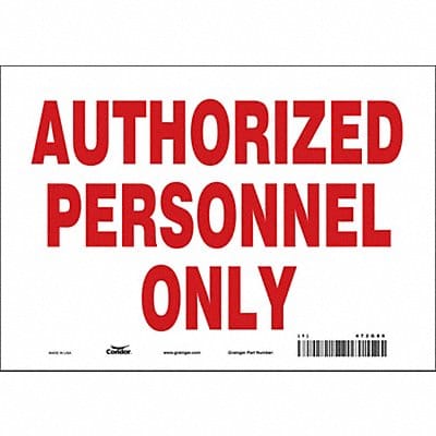 J7005 Safety Sign 7 inx10 in Vinyl