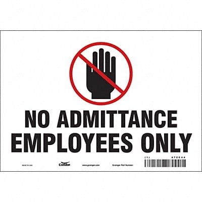 Safety Sign 7 inx10 in Vinyl Safety Sign 7 inx10 in Vinyl