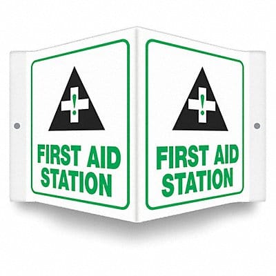 Safety Sign 6 in x 8 1/2 in PETG