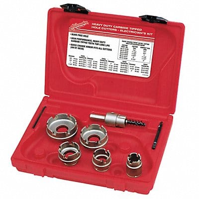 Hole Saw Kit Saw Range 3/4 to 2-1/4