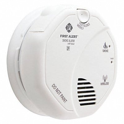 Smoke Alarm AA Alkaline Photoelectric