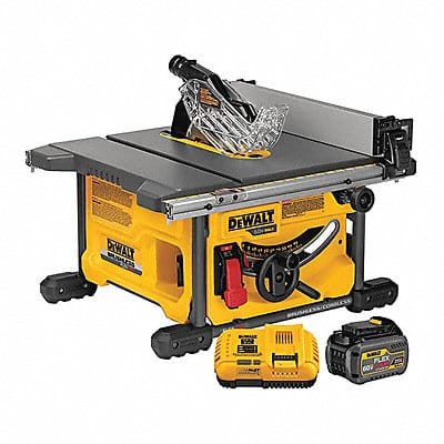 Cordless Table Saw 5800 RPM 60.0VDC