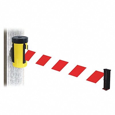 Belt Barrier Yl Magnet Rd/Wt Belt 10ft.L