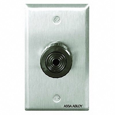 Piezo Sounder Single Gang Metal