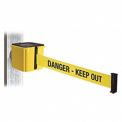 Belt Barrier Ylw Magnet 15ft. Belt L