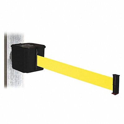 Belt Barrier Blk Magnet Ylw Belt 15ft. L
