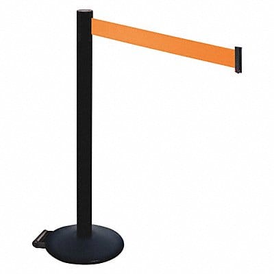 Barrier Post Orange Belt w/Wheels
