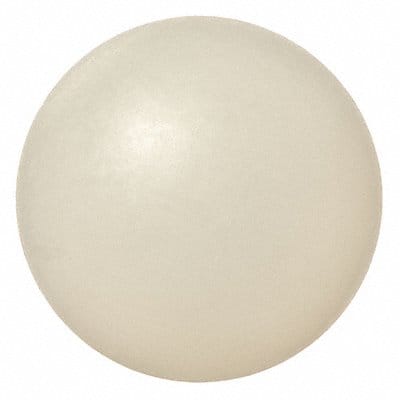 Plastic Ball 0.125 in Dia Polypro PK500
