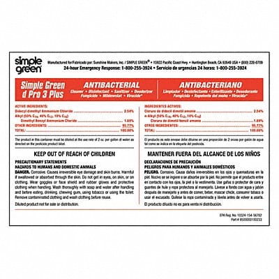 Secondary Bottle Label Paper PK10