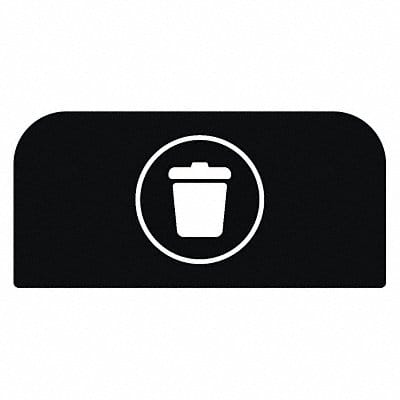 Recycle Label 8-1/2 H 1-25/ 32 W Blk