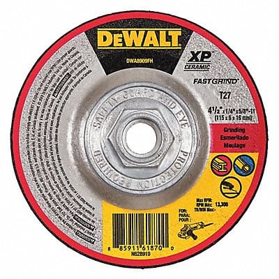 Abrasive Cut-Off Wheel 4-1/2 Wheel dia.