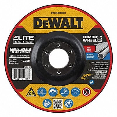Abrasive Cut-Off/Grind Wheel Type 27