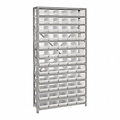 Pick Rack 12inx75inx36in Clear