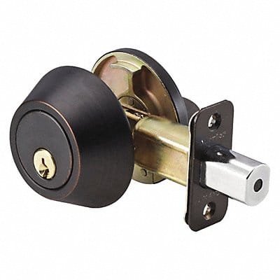 Deadbolt Aged Bronze Single Cylinder Deadbolt Aged Bronze Single Cylinder