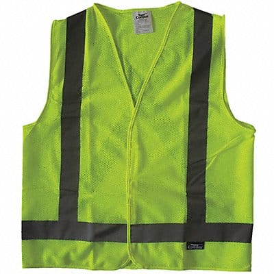 Safety Vest Yellow/Green L Hook-and-Loop