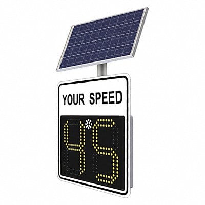 LED Radar Speed Sign Aluminum 28x28