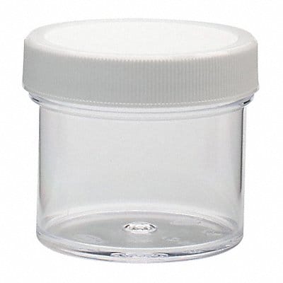 Jar 60 mL 46 mm H White PK48