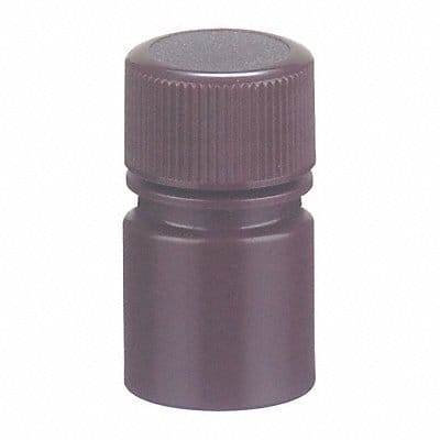 Bottle 43 mm H Amber 25 mm Dia PK72