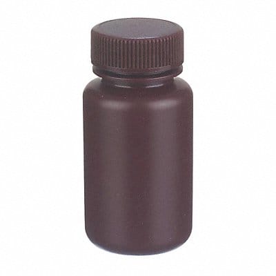 Bottle 98 mm H Amber 51 mm Dia PK72