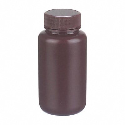 Bottle 125 mm H Amber 61 mm Dia PK72