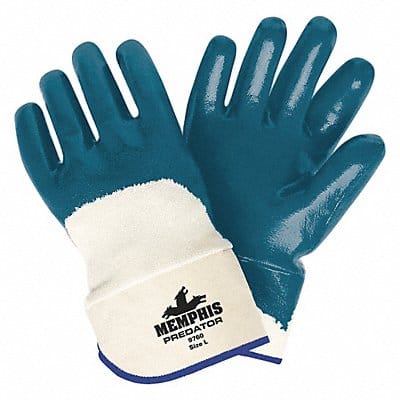Chemical Gloves M 11 in L Nitrile PK12