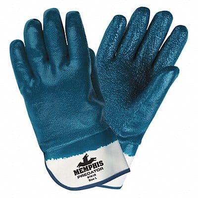 Chemical Gloves M 11 in L Rough PK12